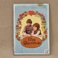 blandede-retro-glansbilleder-walt-disney-anders-and-i-lyseblåt-glansbilledalbum